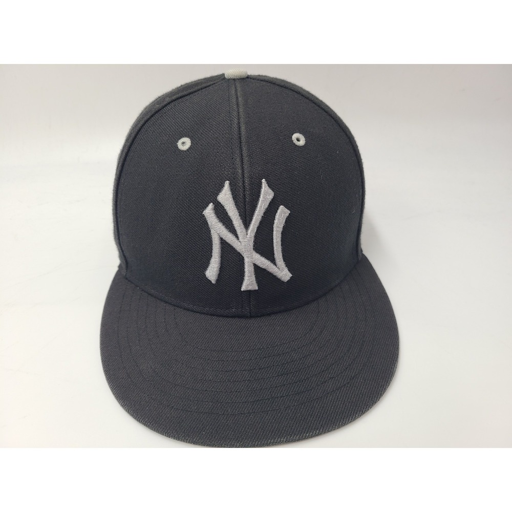 New York Yankees 47 Brand Snapback Hat Cap Wool Blend MLB Baseball Black Gray